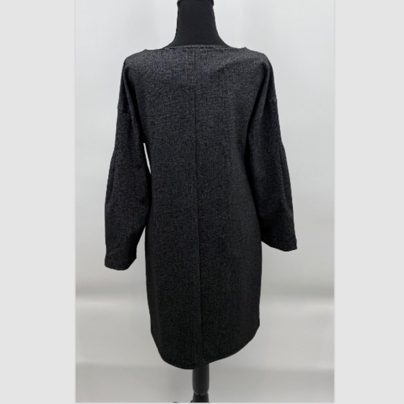 Banana Republic Dress Women Small Petite NEW Gray Black Short  Shift Career - Picture 8 of 14